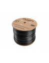 Lanberg kabel instalacyjny FTP, kat. 6, drut OUTDOOR CU, 305m, czarny - nr 12
