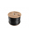 Lanberg kabel instalacyjny UTP, kat. 5e, drut OUTDOOR CU, 305m, czarny - nr 11