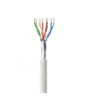 techly pro TechlyPro Kabel instalacyjny skrętka F/UTP Cat6 4x2 linka 100% miedź 100m szary - nr 2