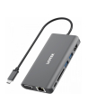 unitek HUB 8-w-1 D1019A USB3.1 Typ-C + 2xUSB + HDMI + VGA + GIGA + SD - nr 1