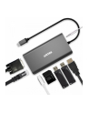 unitek HUB 8-w-1 D1019A USB3.1 Typ-C + 2xUSB + HDMI + VGA + GIGA + SD - nr 2