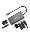 unitek HUB 8-w-1 D1019A USB3.1 Typ-C + 2xUSB + HDMI + VGA + GIGA + SD - nr 5