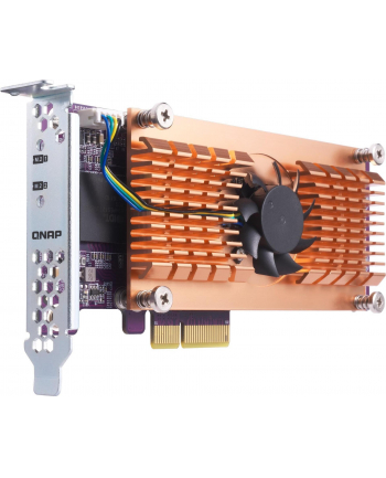 qnap Karta rozszerzeń QM2-2S-220A Dual M.2 22110/2280 SATA SSD