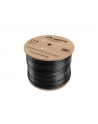 Lanberg kabel instalacyjny FTP, kat. 6, drut OUTDOOR CU, 305m, czarny - nr 16