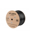 Lanberg kabel instalacyjny FTP, kat. 6, drut OUTDOOR CU, 305m, czarny - nr 19