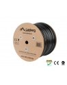 Lanberg kabel instalacyjny FTP, kat. 6, drut OUTDOOR CU, 305m, czarny - nr 2