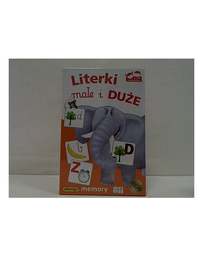 Literki małe i duże - adamigo memory 07431 główny