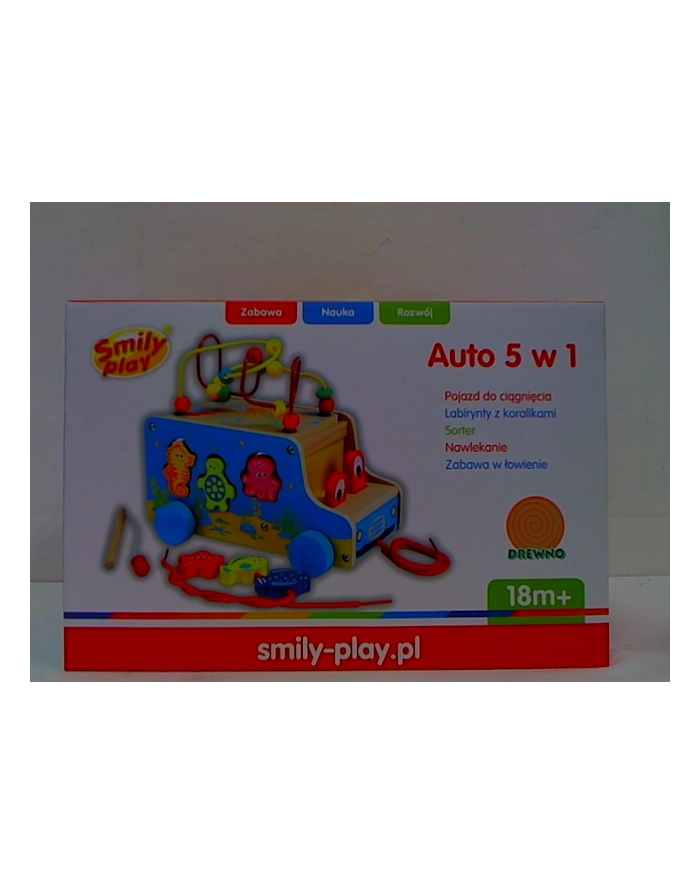 anek - smile Auto sorter drewniany 5w1 Smily AC6665 29674 główny