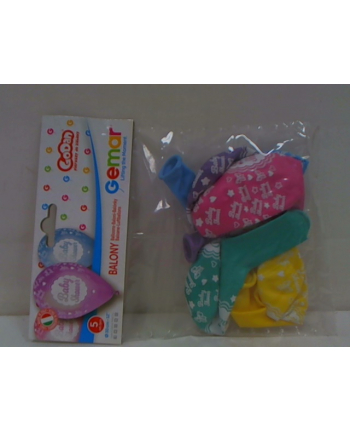 godan Balony Prem.12'' Baby shower met /5 GMS110/P482