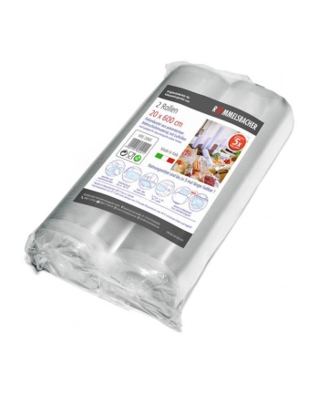 ROMMELSBACHER film roll VRS 2060 20cm x 6 meters, vacuuming films (transparent, 2 rolls) nr 2