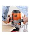 black+decker BLACK + DECKER electronics router KW1200E-QS (orange / black, 1,200 watts) - nr 8