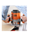 black+decker BLACK + DECKER electronics router KW1200E-QS (orange / black, 1,200 watts) - nr 8