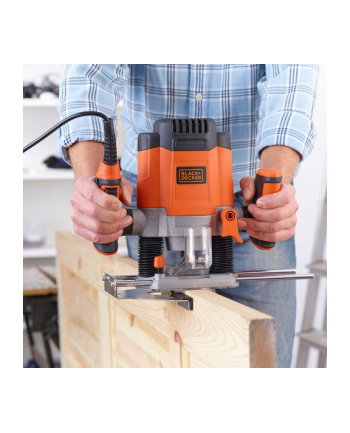 black+decker BLACK + DECKER electronics router KW1200E-QS (orange / black, 1,200 watts) nr 2