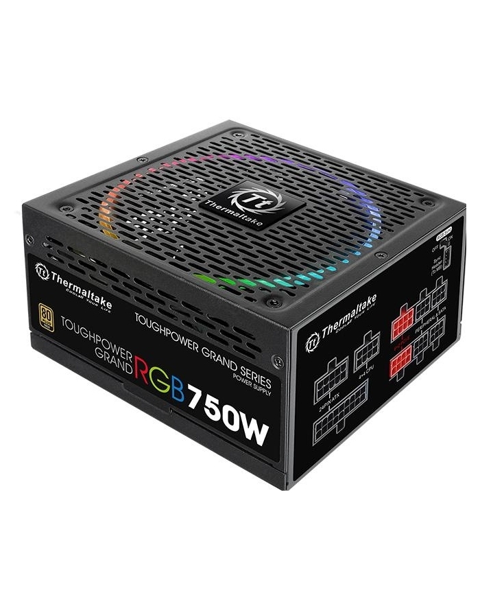 thermaltake Zasilacz Toughpower Grand RGB Sync 750W Mod.(80+ Gold, 4xPEG, 140mm) główny