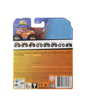 Hot Wheels Monster Trucks 1:64 The-Cast Bone - GJY18