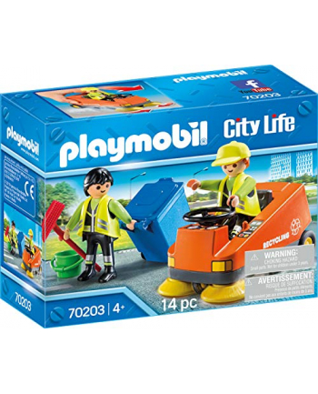 PLAYMOBIL 70203 sweeper, construction toys