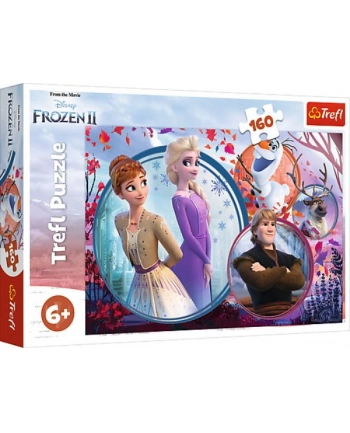 Puzzle 160el Siostrzana przygoda. Disney Frozen II 15374 Trefl nr 2