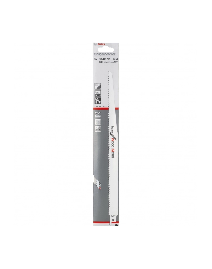 bosch powertools Bosch 5 jigsaw blade S 1411 DF - 2608654763 główny