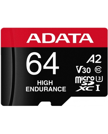 ADATA High Endurance 64 GB, memory card (Class 10, UHS-I U3, V30, A2) nr 2