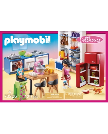 PLAYMOBIL 70,206 family kitchen, construction toys nr 1