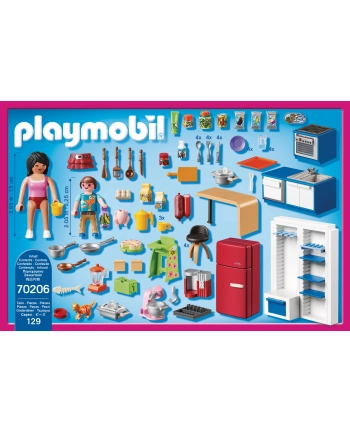 PLAYMOBIL 70,206 family kitchen, construction toys nr 2