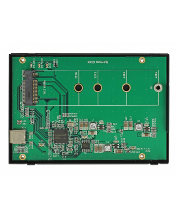 DeLOCK external 2.5 ''enclosure for M.2 NVMe PCIe SSD, drive enclosure (black, with USB 3.1 Gen 2 USB Type-C) nr 1