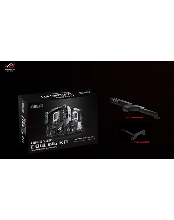 Asus X399 COOLING KIT główny