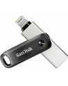 SanDisk iXpand Go 128GB, USB flash drive (black / silver, USB-A 3.2 (5 Gbit / s) Apple Lightning Connector) - nr 45