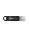 SanDisk iXpand Go 128GB, USB flash drive (black / silver, USB-A 3.2 (5 Gbit / s) Apple Lightning Connector) - nr 50