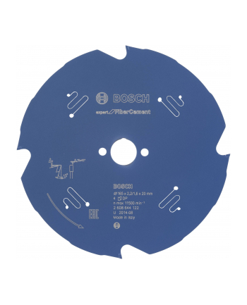 bosch powertools Bosch Circular Saw Blade EX FC H 165x20-4 - 2608644122