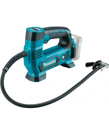 Makita cordless compressor MP100DZ, 12V, air pump (blue / black. Up to 8.3 bar, without battery and charger)