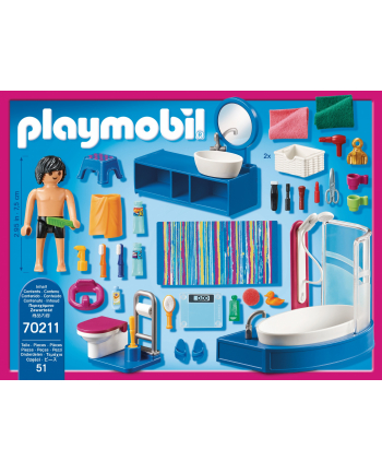 PLAYMOBIL 70211 bathrooms, construction toys nr 1