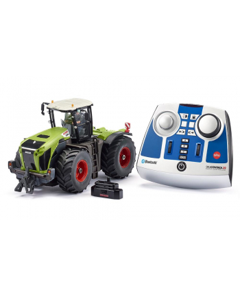 Siku Claas Xerion 5000 TRAC VC with Bluetooth remote control module, RC (green)