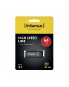 Intenso High Speed Line 64GB, USB flash drive (black / yellow, USB 3.2) - nr 25