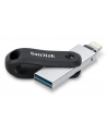 SanDisk iXpand Go 128GB, USB flash drive (black / silver, USB-A 3.2 (5 Gbit / s) Apple Lightning Connector) - nr 37