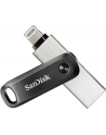 SanDisk iXpand Go 128GB, USB flash drive (black / silver, USB-A 3.2 (5 Gbit / s) Apple Lightning Connector) - nr 39