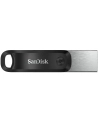 SanDisk iXpand Go 128GB, USB flash drive (black / silver, USB-A 3.2 (5 Gbit / s) Apple Lightning Connector) - nr 42