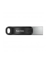 SanDisk iXpand Go 256 GB, USB flash drive (black / silver, USB-A 3.2 (5 Gbit / s) Apple Lightning Connector) - nr 50