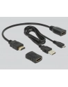 DeLOCK HDMI tester for EDID information with OLED Display, Meter (Black) - nr 13