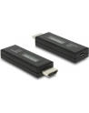 DeLOCK HDMI tester for EDID information with OLED Display, Meter (Black) - nr 17