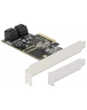 DeLOCK 5P SATA PCIe x4 - Low Profile - nr 10