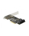 DeLOCK 5P SATA PCIe x4 - Low Profile - nr 14