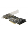DeLOCK 5P SATA PCIe x4 - Low Profile - nr 6