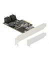 DeLOCK 5P SATA PCIe x4 - Low Profile - nr 8
