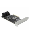 DeLOCK 4P SATA & 1Slot M.2 PCIe x4 -LP - nr 5