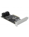 DeLOCK 4P SATA & 1Slot M.2 PCIe x4 -LP - nr 7
