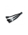 EKWB 3x splitter cable for 4 Pin PWM fan, 10cm, Y-cable (black) - nr 8