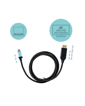 i-tec USB-C Display-Port 4K / 60Hz 1,50m - C31CBLDP60HZ nr 1