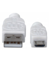 Manhattan Kabel Hi-Speed USB 2.0 A - Micro-B M/M 1,8m biały - nr 7