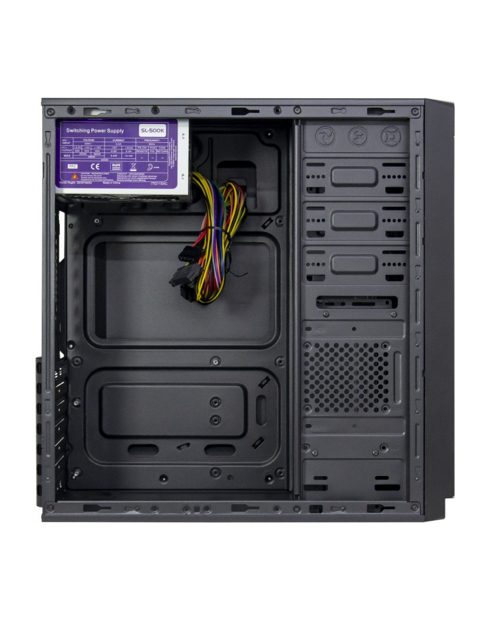 Inter-Tech IT-5916, Tower Chassis (Black, incl. SL-500K power supply) główny